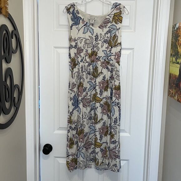 Rachel Zoe Pastel Floral Sleeveless Midi Dress - Picture 3 of 10